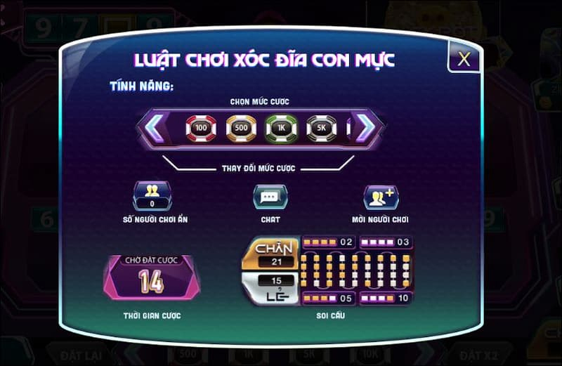 Nắm rõ về luật chơi xóc đĩa tại KUBET độc đáo